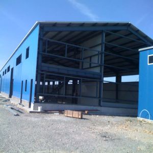 ASTM A36 Steel Structure Hangar 150m x 100m with 6.5m Eave Height