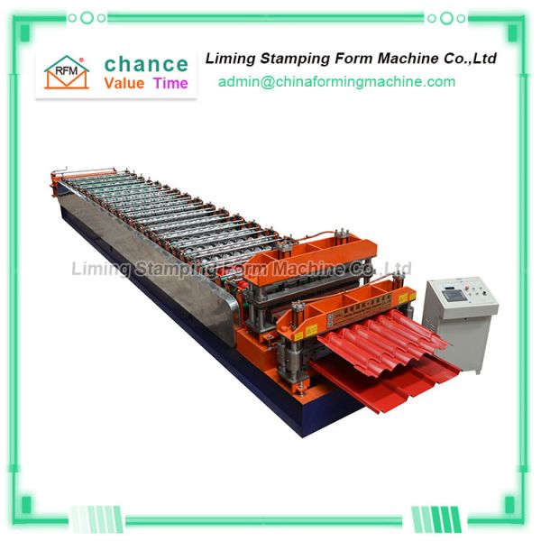 Buy Double Layer Deck Roofing Sheet Roll Forming Machine at wholesale prices