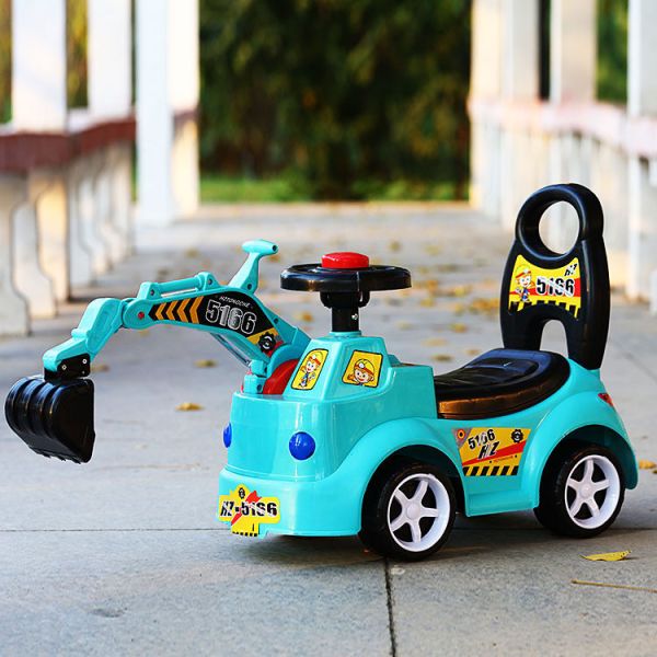 Sliding Car Pushing Car Toddler Ride On Toy Car Style Handcart Gift for Boys and Girls