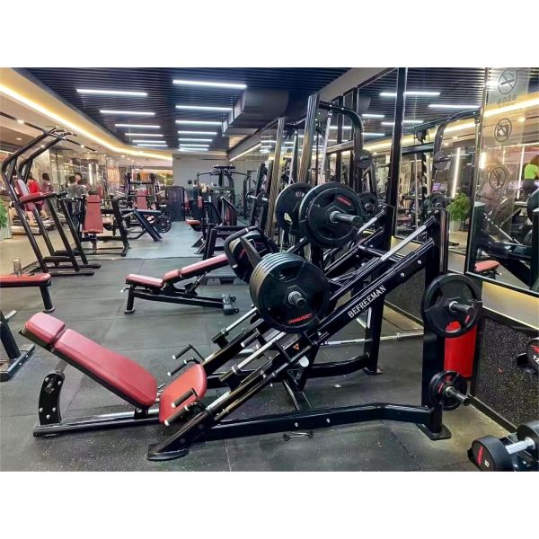 Strength Training Gym Equipment Plate Loaded 45 Degree Leg Press Machine