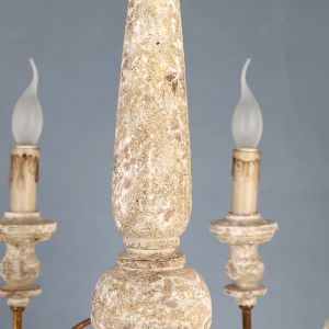 Loft chandelier antique lighting suspension lustre wooden art deco Wooden