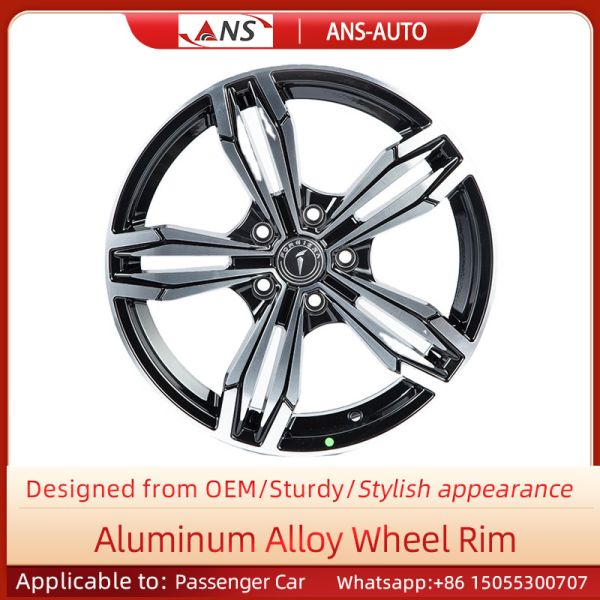 Buy Black Cars Body Parts Collision Resistant 17 Inch Aluminum Rims at wholesale prices
