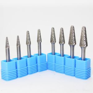 Good Mechanical Stability Tungsten Carbide Cutter Bits Carbide Burr Tools Single