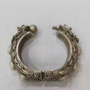 Chinese Traditional Auspicious Patterns Bracelet With Good Blessing