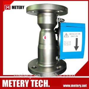 Metal tube rotameter