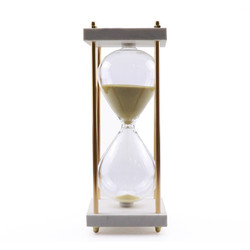 wholesale home decoration wooden tea timer 60 minute vintage hourglass sand