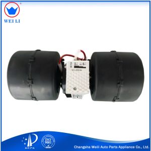 Quality Small low noise copper motor 24volts dc brushed bus condenser blower for sale