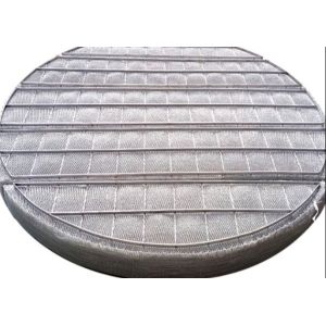 304/316 Ss Wire Knitmesh Demister Defoamer Tower Interior
