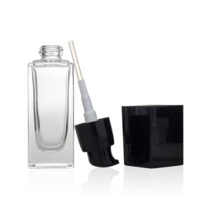 Pump Head ETC Glass Liquid Foundation Bottles Recyclable Cosmetic Packaging