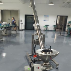 Adjustable speed screw feeder, stainless steel industrial salt elevator,