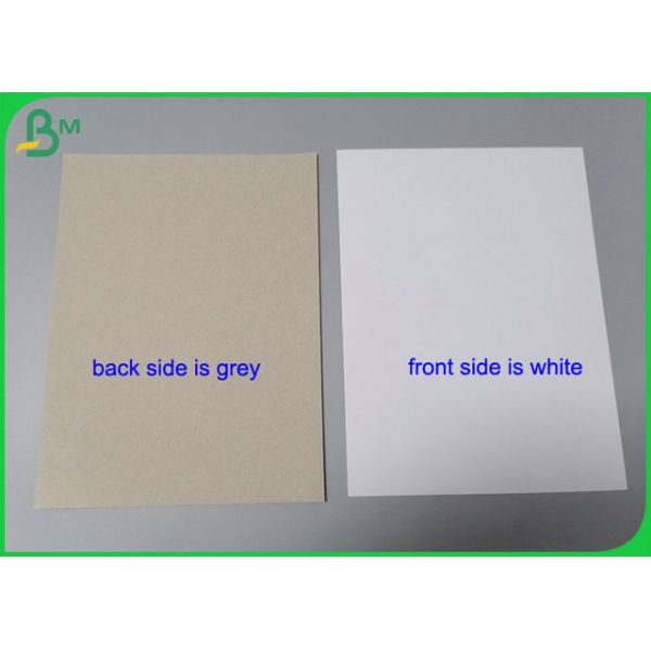 300g Good Strength White Horse Paper Sheet Grey Back For Packing Box 300g Good Strength White Horse Paper Sheet Grey Back For Packing Box