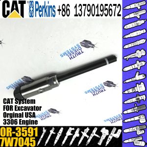 China ISO Fuel Injector Nozzle 7W7045 0R-3591 For Engine 3306B 33060973 973C on sale