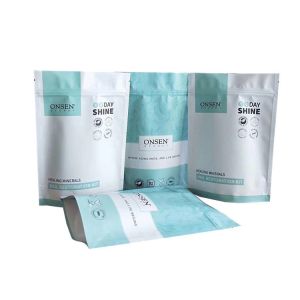 Quality Plastic Biodegradable Metallized Foil Tobacco Herb Pet Bag with Child Proof Zipper for sale