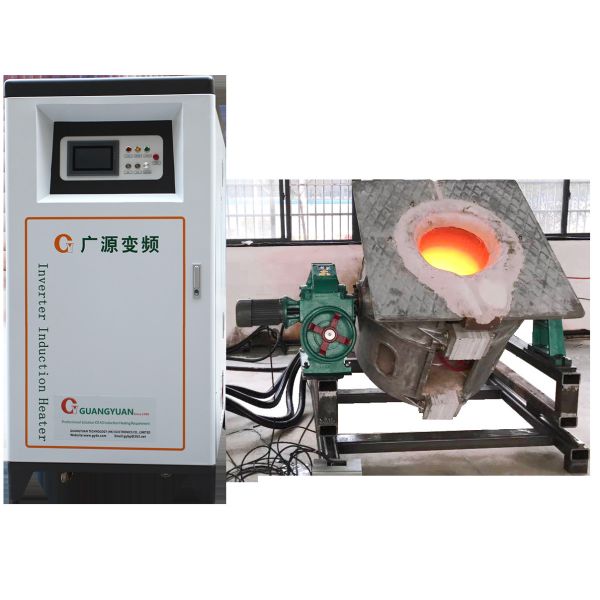 Buy Electrical Industrial Copper Induction Melting Furnace 250KW 380V at wholesale prices