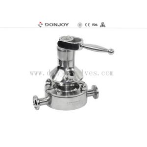 Sanitary 316L Aseptic Sampling Valves With DN10 Pipeline Connector