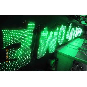 Outside Programmable Advertising LED Signs with Power Controller for Amusement