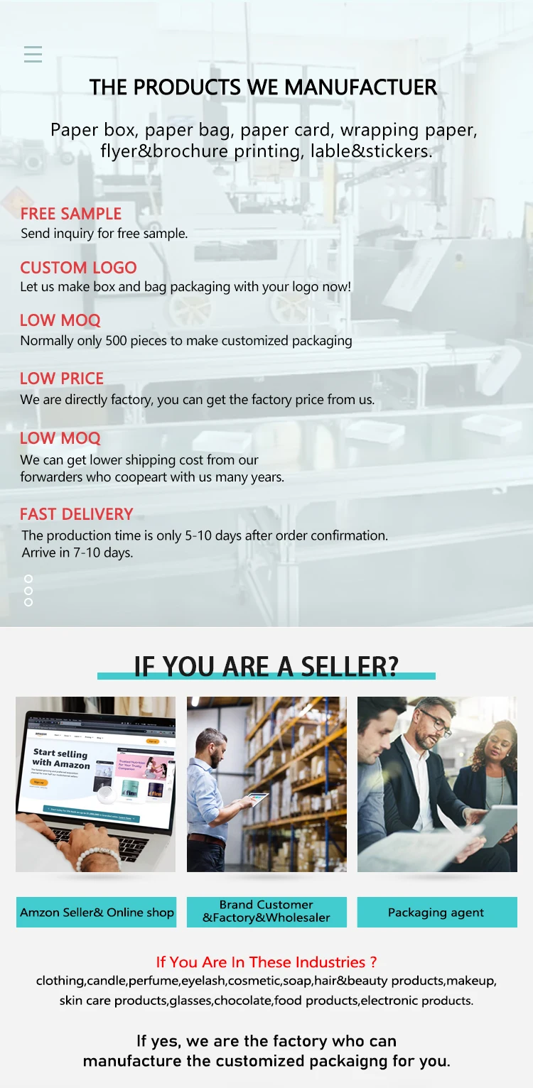 Factory Customization Paper Magnet Folding Gift Box Makeup Packaging Box