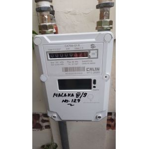 STS AMR Diaphragm Aluminum Keypad Prepaid Gas Meter