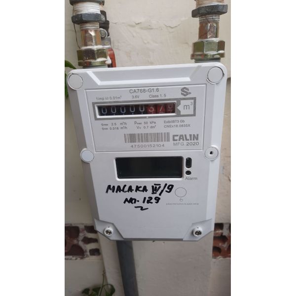Buy STS AMR Diaphragm Aluminum Keypad Prepaid Gas Meter at wholesale prices