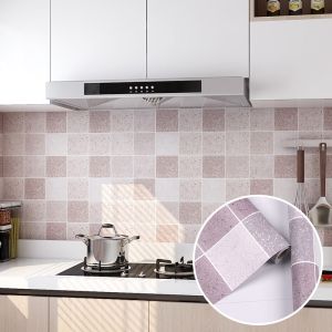 China Factory Tile Effect Wallpaper ECO Friendly Mosaic Self Adhesive Wallpaper