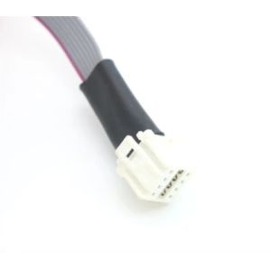 Customized Ribbon 8 Pin Waterproof Connector Square Female To JST Connector