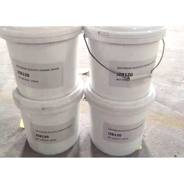 Buy JZB60 JZB120 JZB205 Ceramic Beads  Sandblasting Media for Metal Surface Treatment at wholesale prices