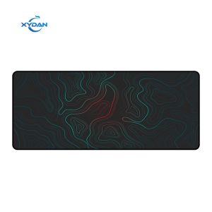 Quality Private Mold Black And White Custom Art Printing Large Anti-Slip Gaming Computer Keyboard Mouse Pad for sale