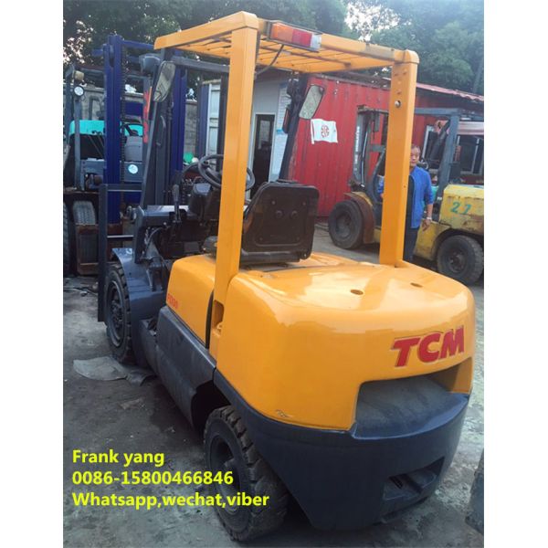 Buy 3 T Reconditioned Forklift Trucks Diesel Fuel Type 3000 Kg Rated Loading Capacity at wholesale prices