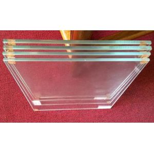 Ultra Clear Float Glass for Building Heat Resistance ≤0.3mm/m°C and Irregular