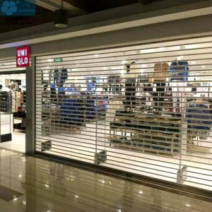 Anti Theft 2.2mm PC SS 201 Clear Roller Shutters