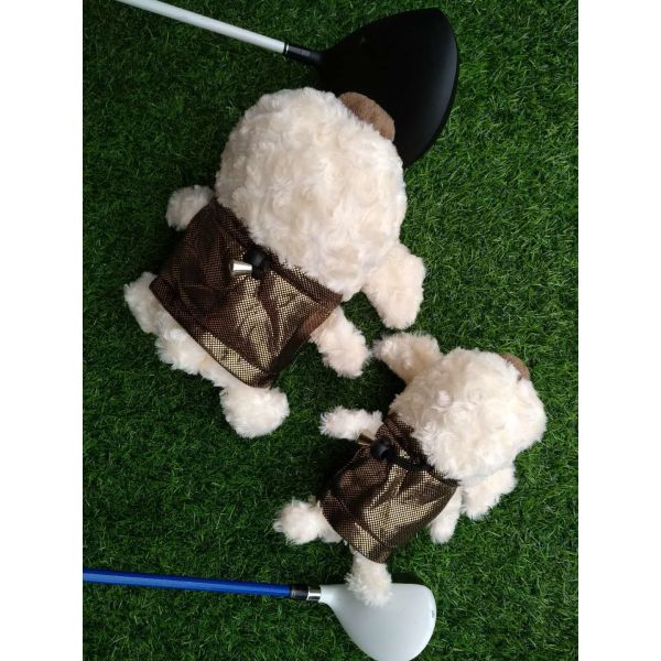 golf head cover , dog head cover , animal head cover , plush head cover , driver head cover