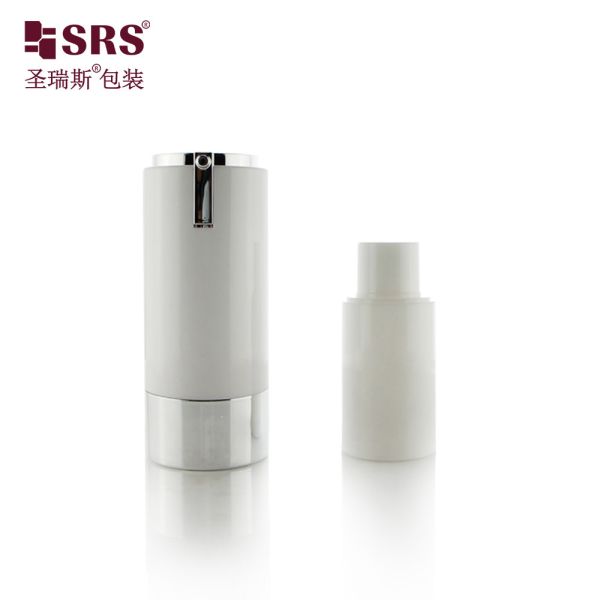 30ml 50ml Empty Cosmetic Lotion Serum Customization Replaceable Airless Pump Bottle 15ml