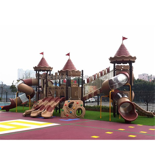 2023 Hot Sale Corsair Style Kids Park Equipment Custom Outdoor Playground Plastic Slide for Children