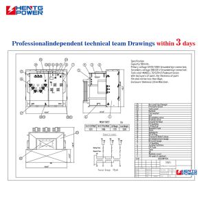 Compact Substation Transformer with ≤ 65℃ Temperature Rise and 6kV-220kV Rated