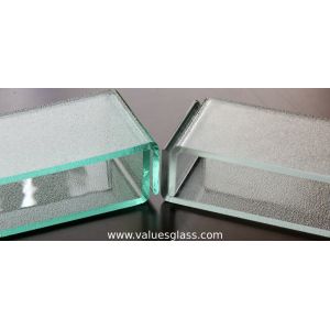 China Clear U Profile Glass , U Channel Glass Sandblasted Surface Treatment on sale