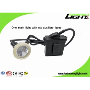 1.11W 10000lux 6.6Ah Rechargeable Mining Cap Lights