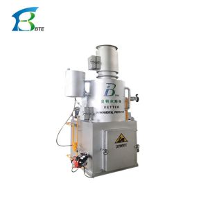 Incineration Plant Plastic Waste Incinerator 1000 kg Weight 20-500kgs/batch