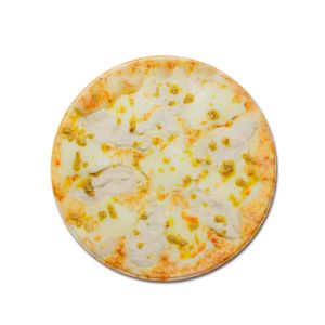 Pizza Biscuit Circular Area Rugs Computer Chair Floor Mat