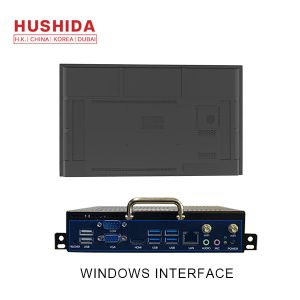 HUSHIDA 75 inch interactive whiteboard all in one interactive flat panel