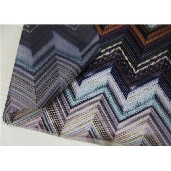 Buy Wave Printed 0.15 Mm TPU Leather 3D Effection Smooth Hand Feeling at wholesale prices