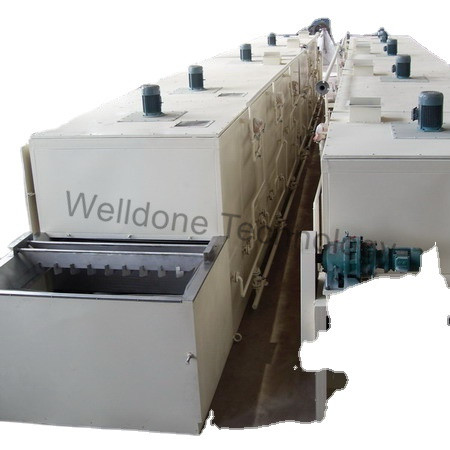 Buy multiple temperature zone Conveyor Belt Dryer with electric heater at wholesale prices