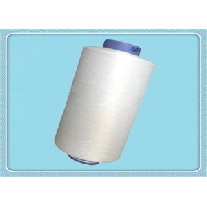 Bleached 100D/48F Recycled Polyester Yarn , Polyester Yarn Dty Breathable
