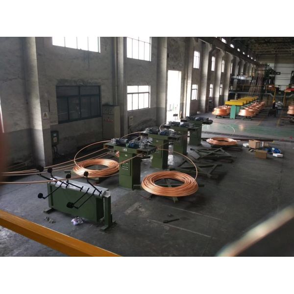 Continuous 8-17mm Copper Upcast Machine 2000 Tons For Cable 1.5 2.5