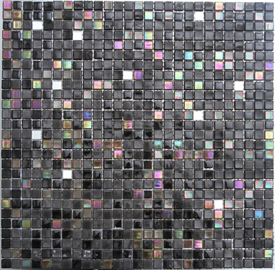 crystal glass glass mosaic tile LARM03 10x10mm