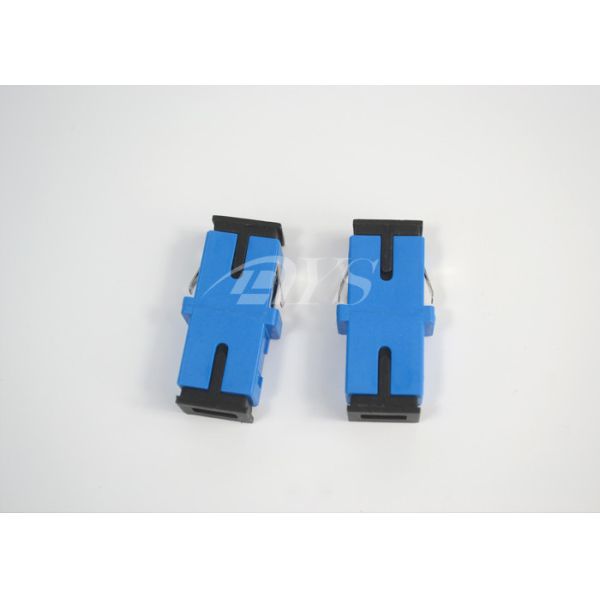SC Singlemode Simplex Fiber Optic Adapter Blue