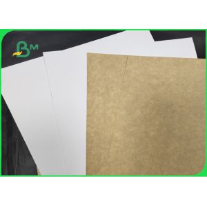 140gr 170gr Coated White Testliner High Tensile Strength 640mm / 900mm