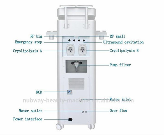 Advanced design Cool Therapy Lipo Cryo Fat Freezing Machine for unwanted fat remove
