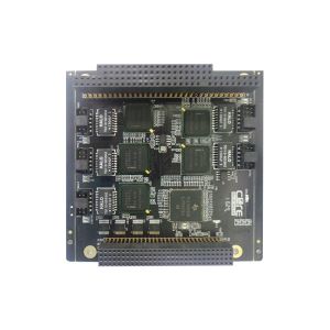 Automobile Fast Pcb Assembly Circuit Board Blue PCBA Contract Manufacturing