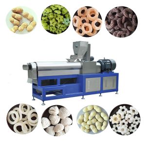 40kg/h Capacity Puffing Machine for Delicious Puffed Rice and Corn Snack