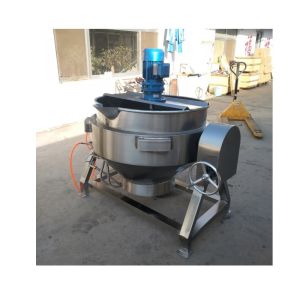 Restaurant Stainless Steel Agitator Mixer Mayonnaise Cauldron Machine